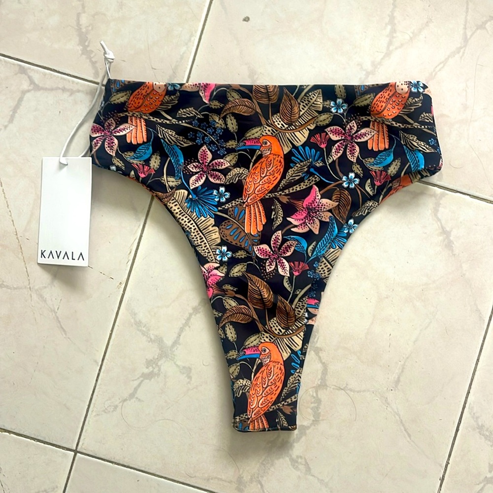 Kavala collective lae high waist bikini bottom